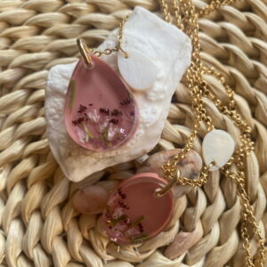 Colgante Brezo rosa 3