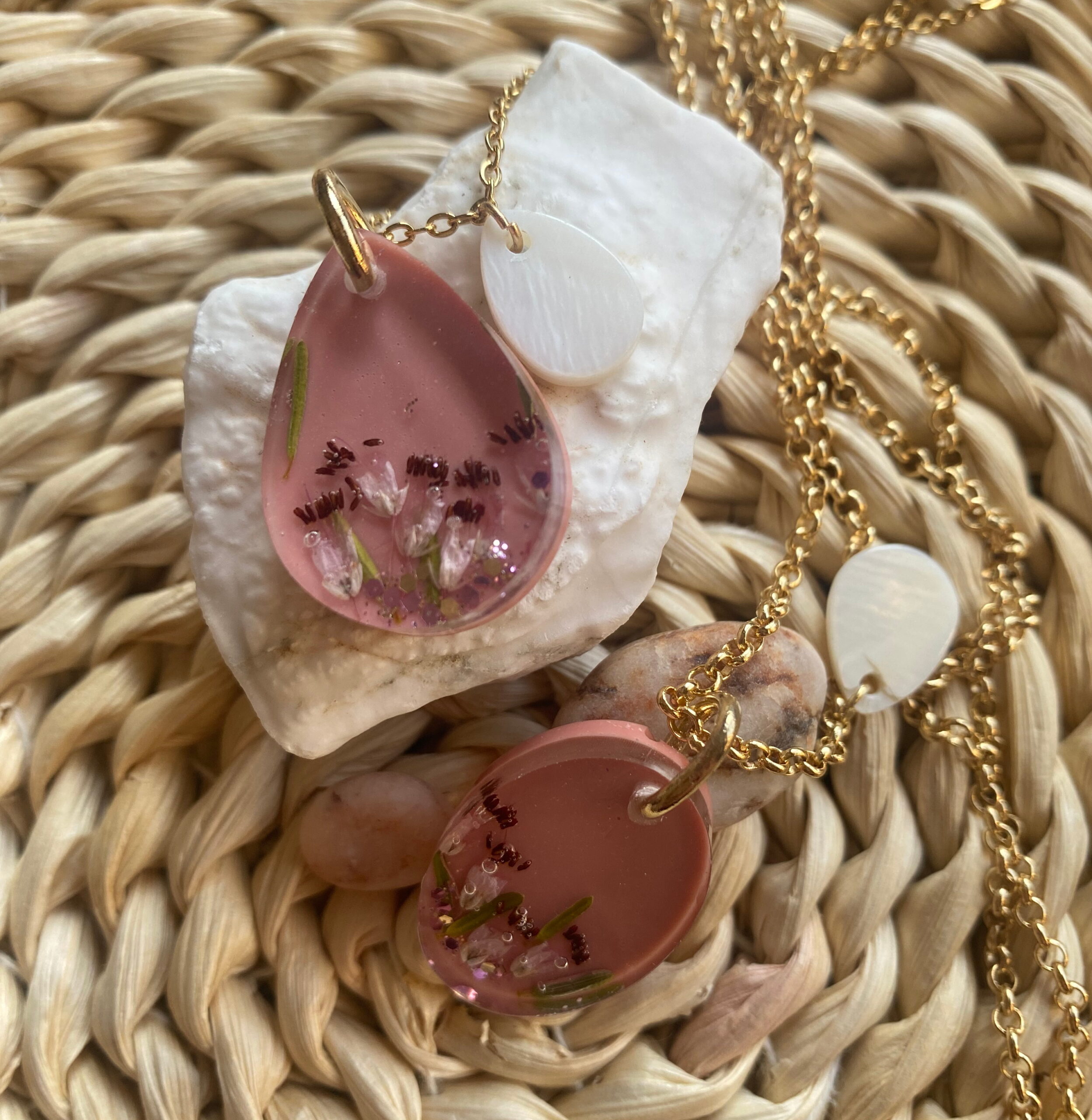 Colgante Brezo rosa 3