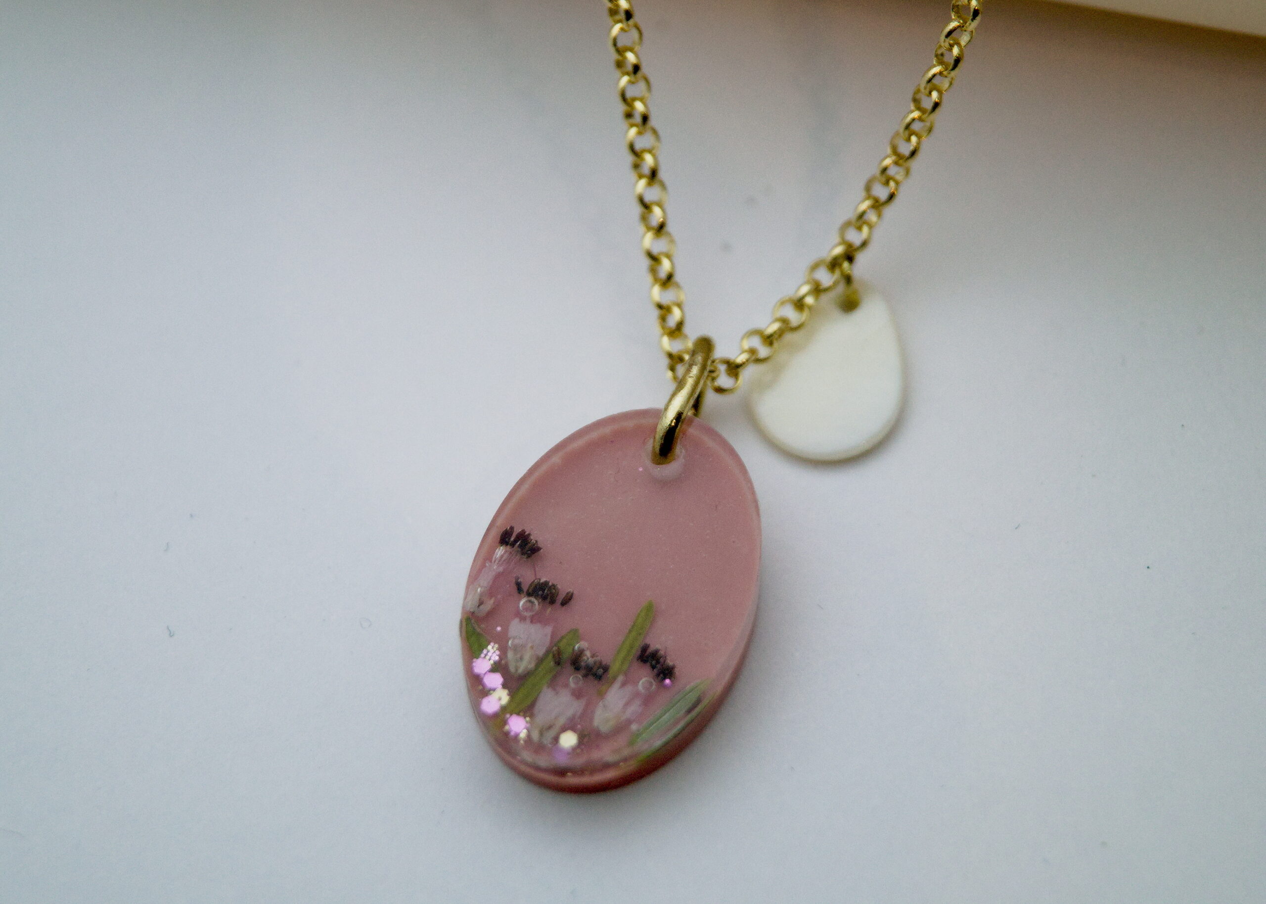 Colgante Brezo Rosa - Imagen 2