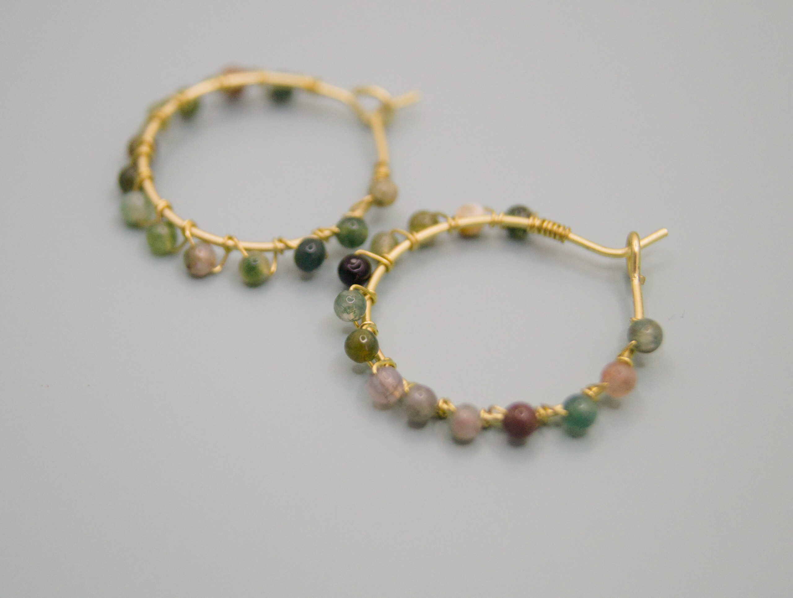 Pendientes Clío dorado