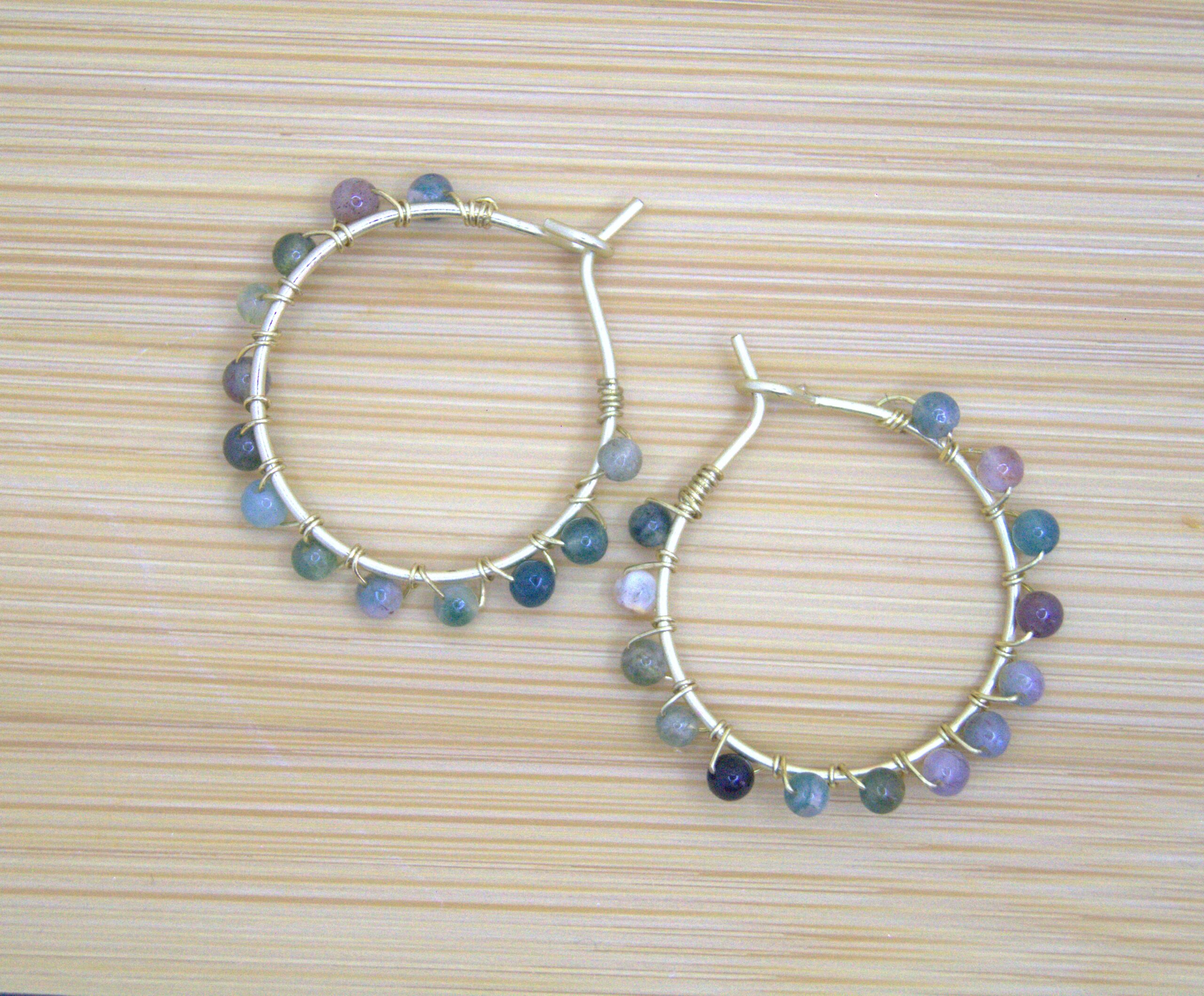 Pendientes Clío plateado modelo